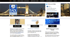 Desktop Screenshot of eadl.org